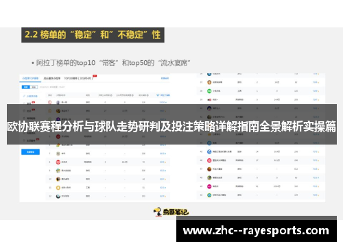 欧协联赛程分析与球队走势研判及投注策略详解指南全景解析实操篇 欧协联赛程分析与球队走势研判及投注策略详解指南全景解析实操篇